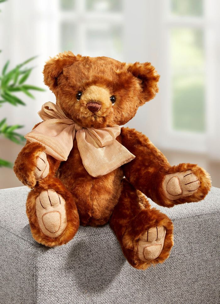 Teddyb&auml;r Bastien von Clemens Spieltiere mit Clemens-Pass 