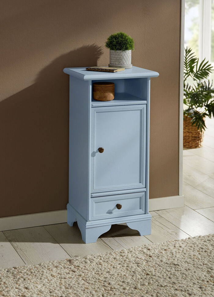 Teilmassive Kommodenserie PASTELLBLAU