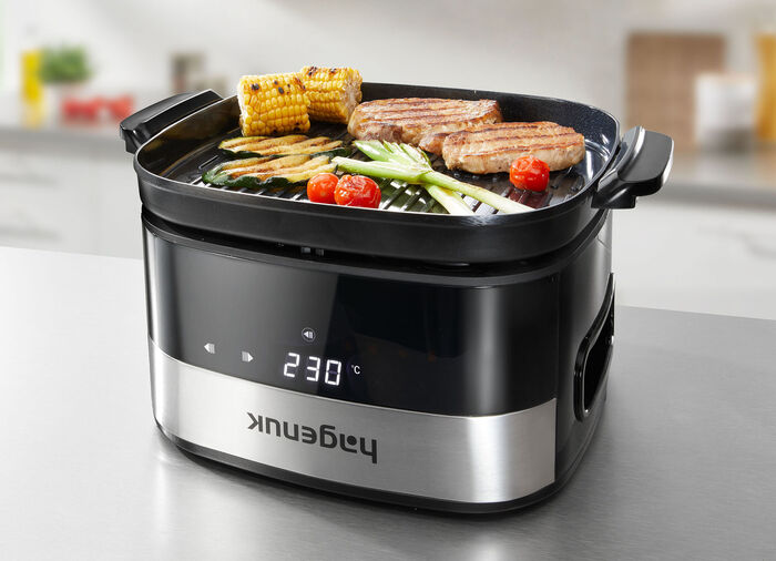 Heissluft-Fritteuse 2-in-1 