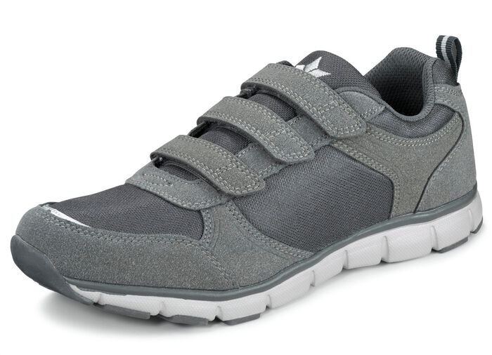 Sportliche Damen-/Herren-Slipper, mit herausnehmbarem Fussbett 