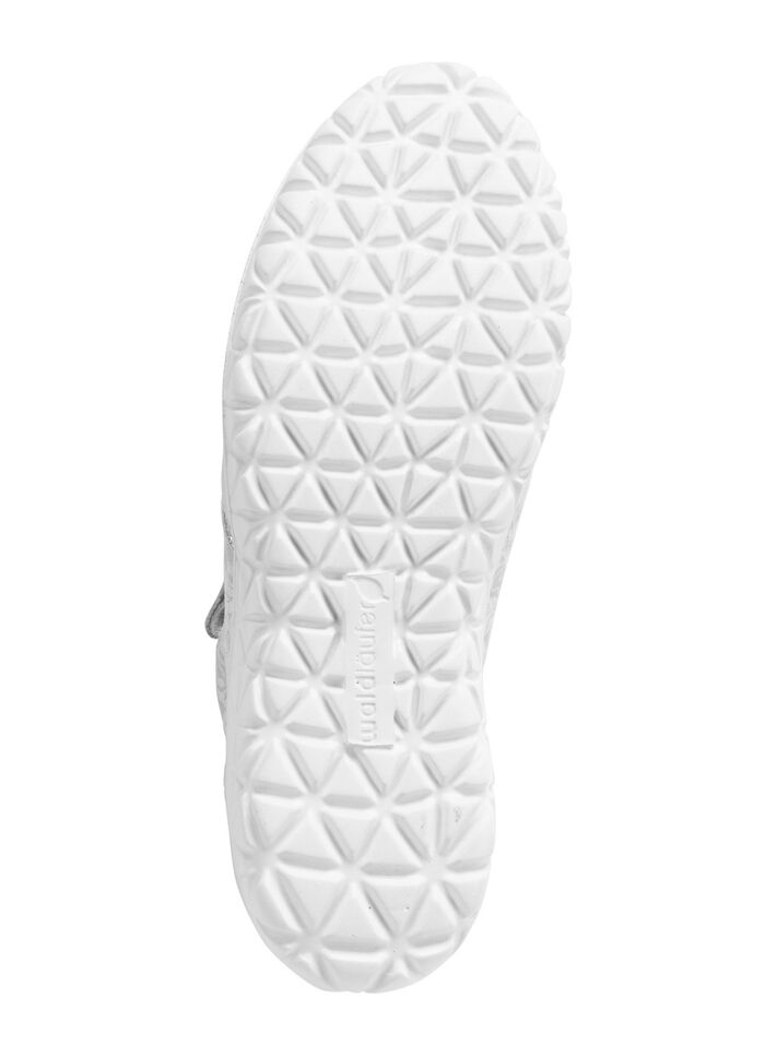 Waldl&auml;ufer Schn&uuml;rschuh mit floral bedrucktem Elastikmaterial 