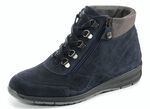 Schn&uuml;r-Bootie mit praktischem Seiteneissverschluss 