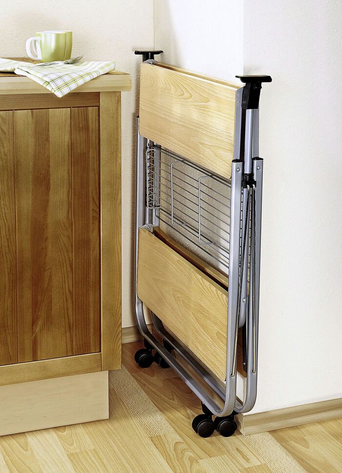 Vielseitig einsetzbarer Klapp-Servierwagen BUCHE