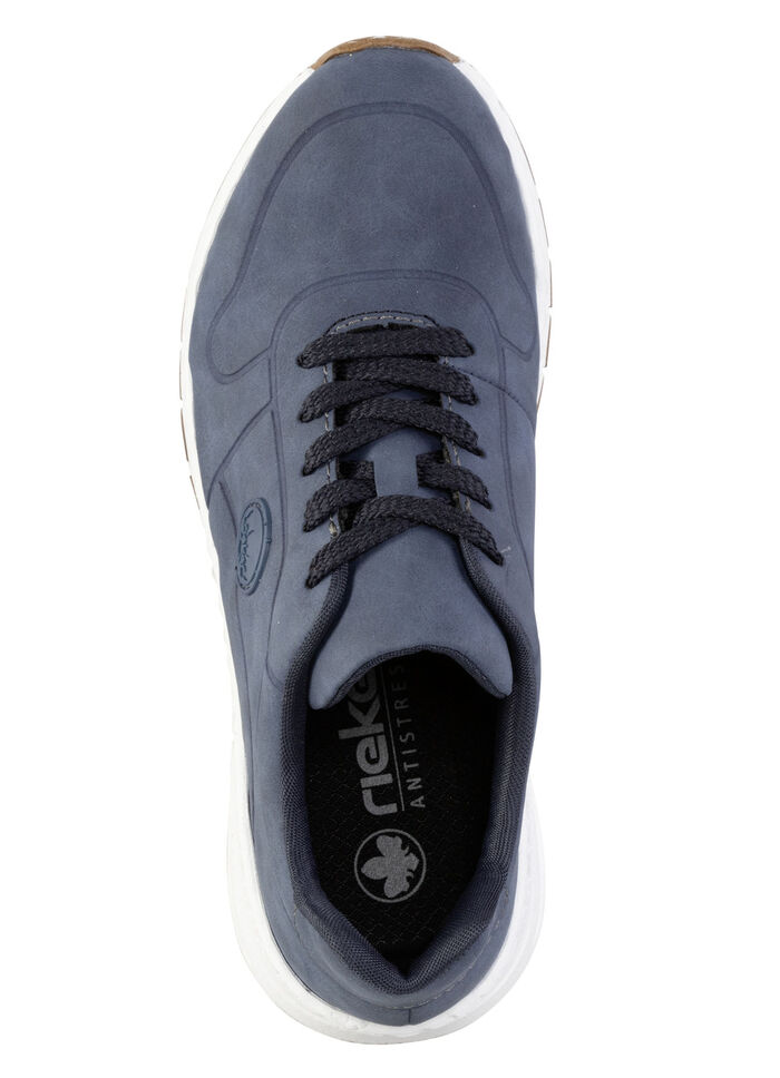 Rieker Schnür-Sneaker mit Wechselfussbett JEANS