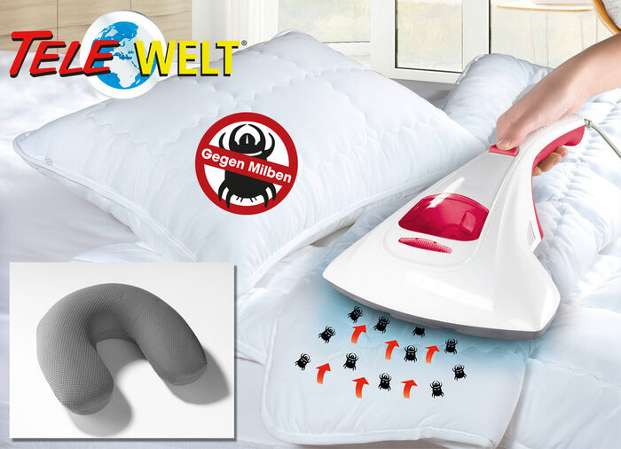 Milbensauger mit UV-C-Lampe 