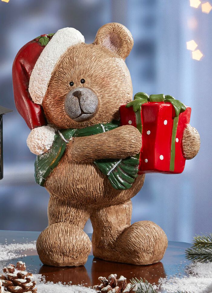 Bemalter B&auml;r aus Magnesia 