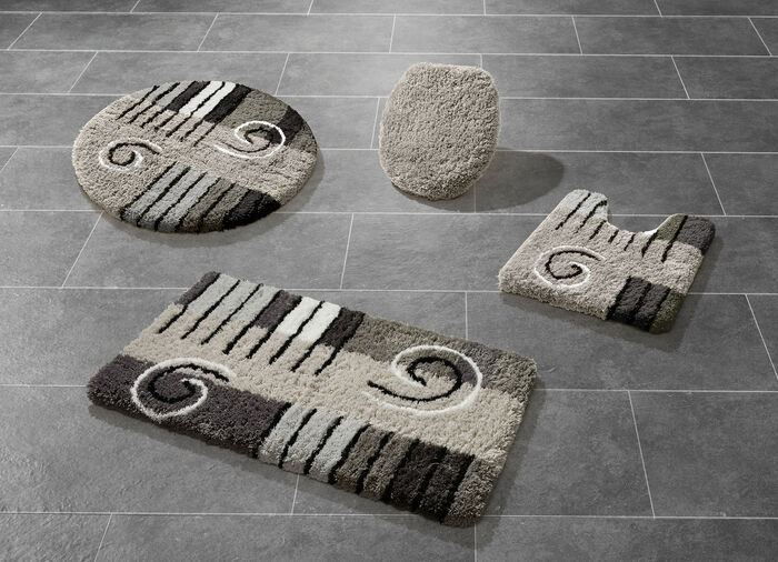 Badgarnitur in Table Tuft Qualität  SILBER