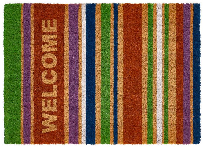 Fussmatte aus echten Kokosfasern 