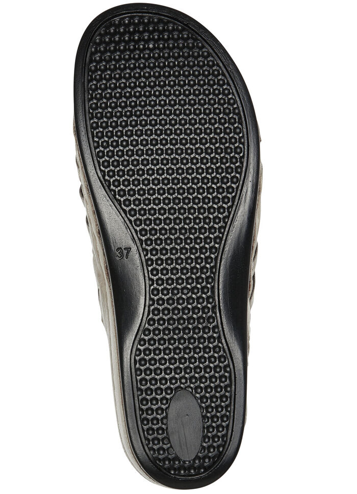 Gemini Clog mit luftigen Durchbrüchen TAUPE