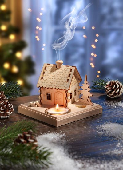 R&auml;ucherhaus aus dem Erzgebirge 