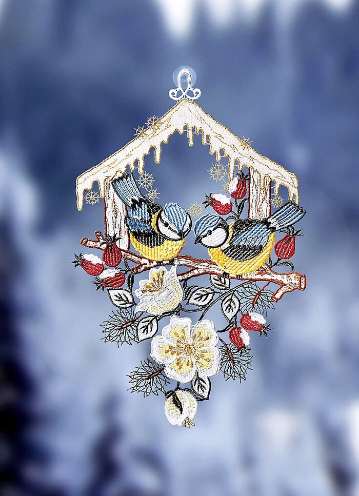 Fensterbild &laquo;Meisen&raquo; 