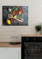 Bild aus Glas mit hochaufl&ouml;sendem Digitaldruck 