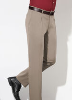 «Klaus Modelle»-Unterbauchhose mit Gürtel in 5 Farben BEIGE