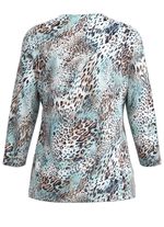 Pullover in Jacquard-Feinstrick 