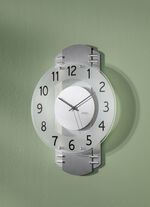 Wanduhr mit Funkuhrwerk ANTHRAZIT