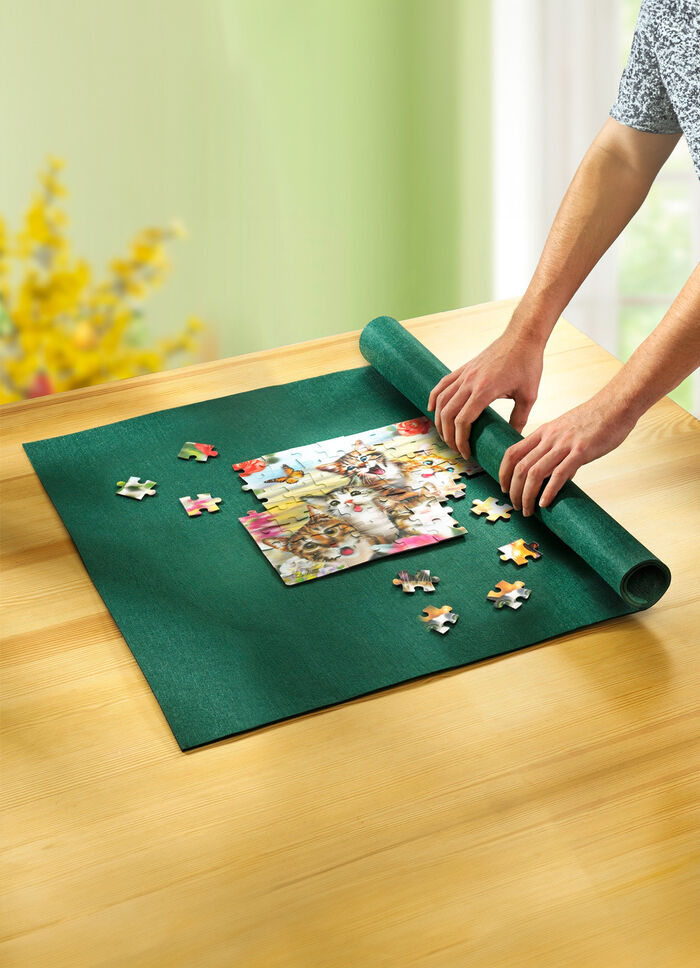 Puzzlematte aus Filz 