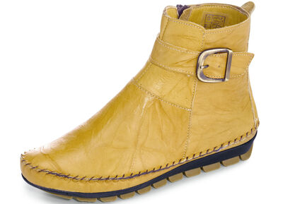 Gemini Mokassin-Stiefelette mit verstellbarer Zierspange 