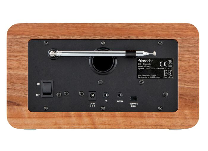 Digital-Radio mit grossem Farbdisplay 