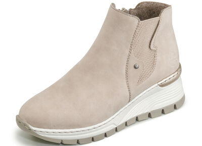 Rieker Stiefelette aus weichem Nubukmaterial 