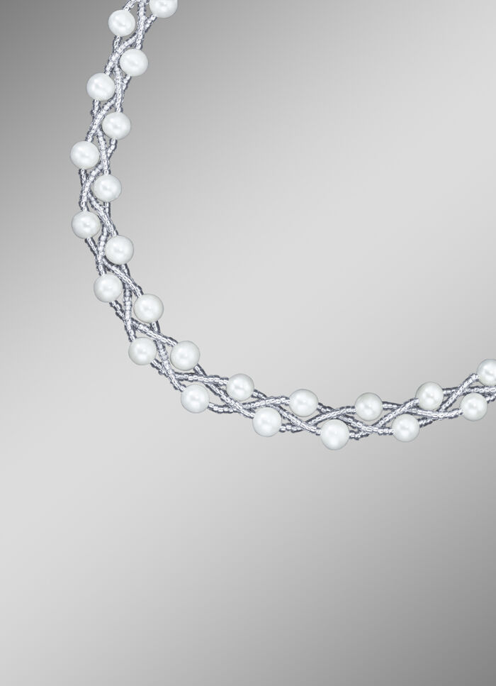 Schmuck-Set 2 teilig mit Süßwasser-Zuchtperlen, 