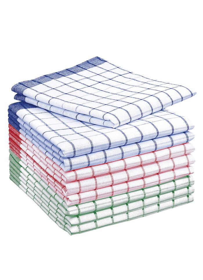 Geschirrt&uuml;cher waschbar bis 60 &deg;C, 9-teilig 