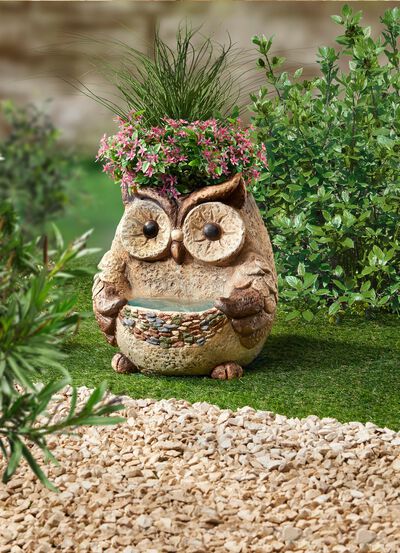 Pflanzentopf &laquo;Eule&raquo; 