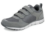 Sportliche Herren-Slipper, mit herausnehmbarem Fussbett GRAU