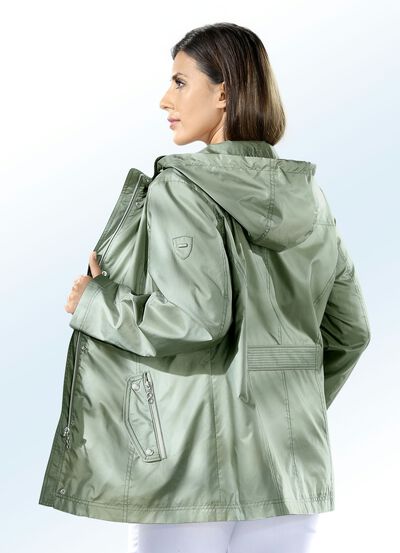 Jacke mit abnehmbarer Kapuze 