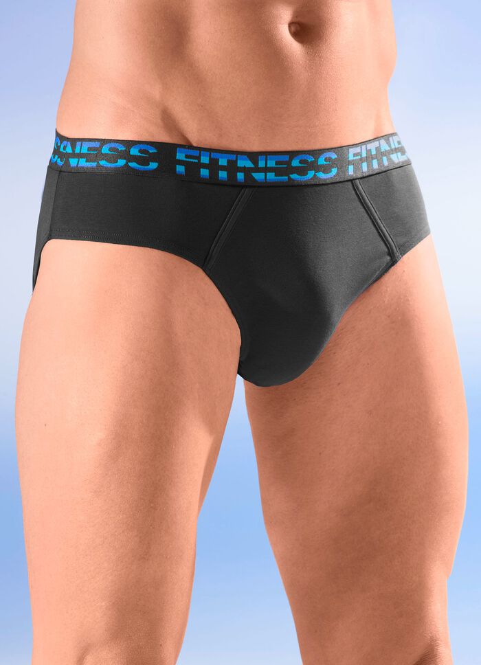 Viererpack Slips mit Elastikbund 