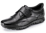 Leichte Herren-Slipper, mit herausnehmbarem Fussbett SCHWARZ