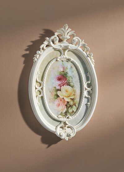 Wandbild mit Blumenstrauss 