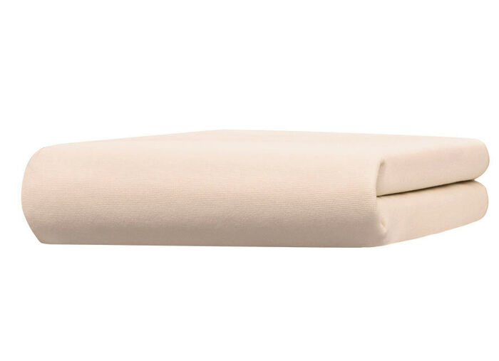 Edel-Jersey-Spannbetttuch mit Elasthan CAMEL