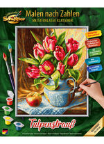 Malen nach Zahlen Tulpenstrauss 