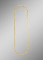 Geflochtene Halskette aus Gold 