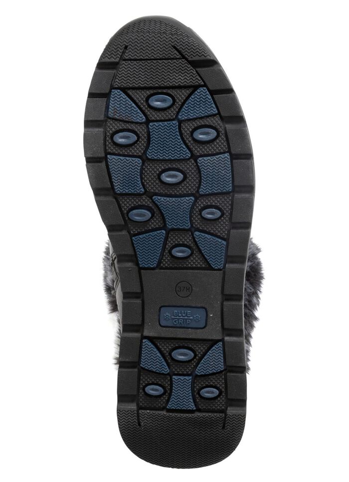 Caprice, gef&uuml;tterte Damen-Stiefeletten, Winterschuhe, Weite H, mit herausnehmbarem Fussbett 