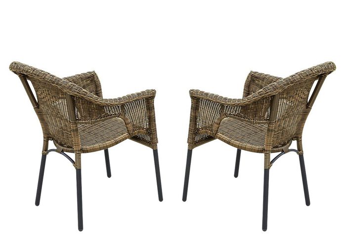 &laquo;Ravenna&raquo; Gartensessel, 2er-Set, in verschiedenen Farben 