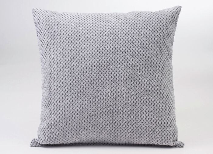 Kissenbezug oder Stuhlkissen aus dem Hause G&ouml;zze SILBER