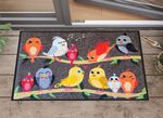 Fussmatte Vogelfamilie 