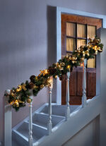 Weihnachtsgirlande mit Beleuchtung 