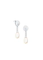 Tropfenf&ouml;rmige Muschel-Ohrh&auml;nger 