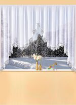 M-Bogen-Store aus echter Plauener Spitze 