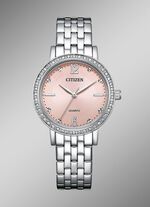 Citizen Quartz-Damenuhr mit Edelstahlbandgeh&auml;user 