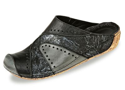 Gemini, klassische Damen-Clogs, Weite G, mit Gummizug  Gemini, klassische Damen-Clogs, Weite G, mit Gummizug