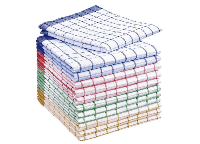 Geschirrt&uuml;cher-Set, 12-teilig 