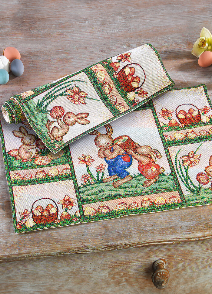 Platzset aus Gobelin, 2-teilig, 