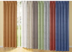 Blickdichter Verdunkelungsschal mit Kräuselband BEIGE