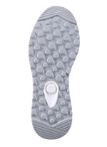 ELENA EDEN Schnürschuh aus Nappaleder mit Velours-Besätzen WEISS-FLIEDER