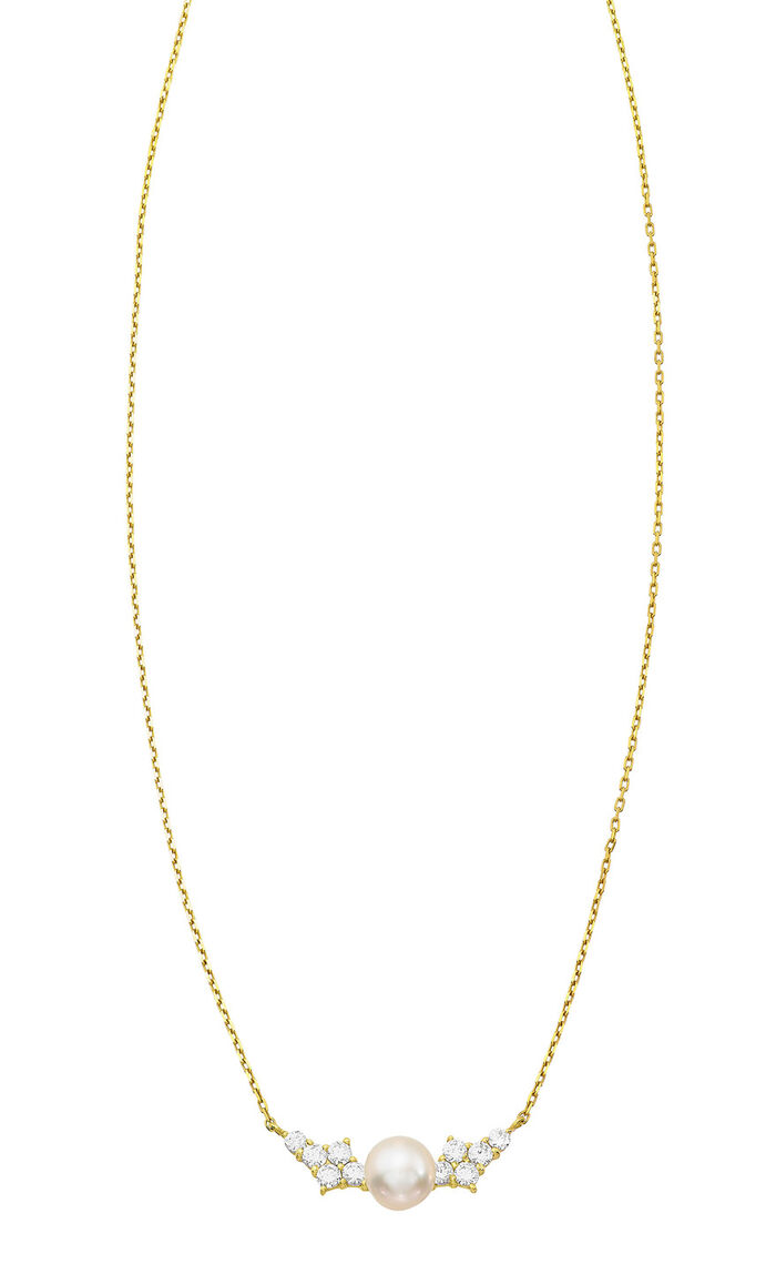 Halskette mit S&uuml;sswasser-Zuchtperle 