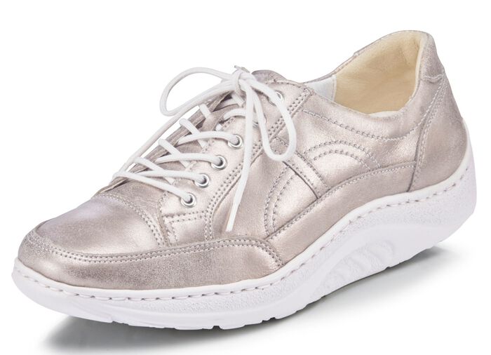 Waldl&auml;ufer, bequeme Damen-Schn&uuml;rschuhe, Weite H, Sohle mit Abrollfunktion 