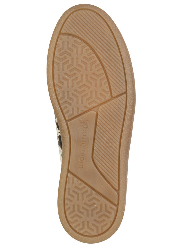 Waldläufer, modische Damen-Sneaker, Weite H, mit herausnehmbarem Fussbett BRAUN